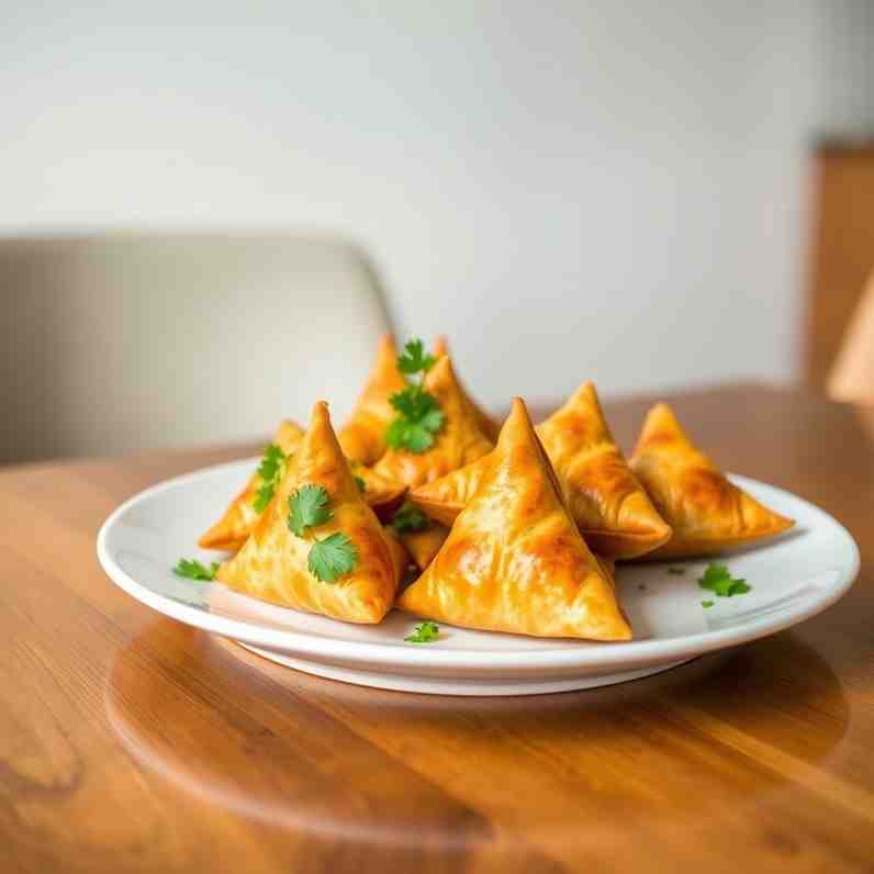 Crispy Air Fryer Gluten-Free Samosas - Healthy & Easy